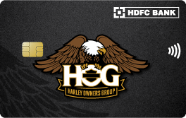 HDFC Bank H.O.G Diners Club Credit Card​